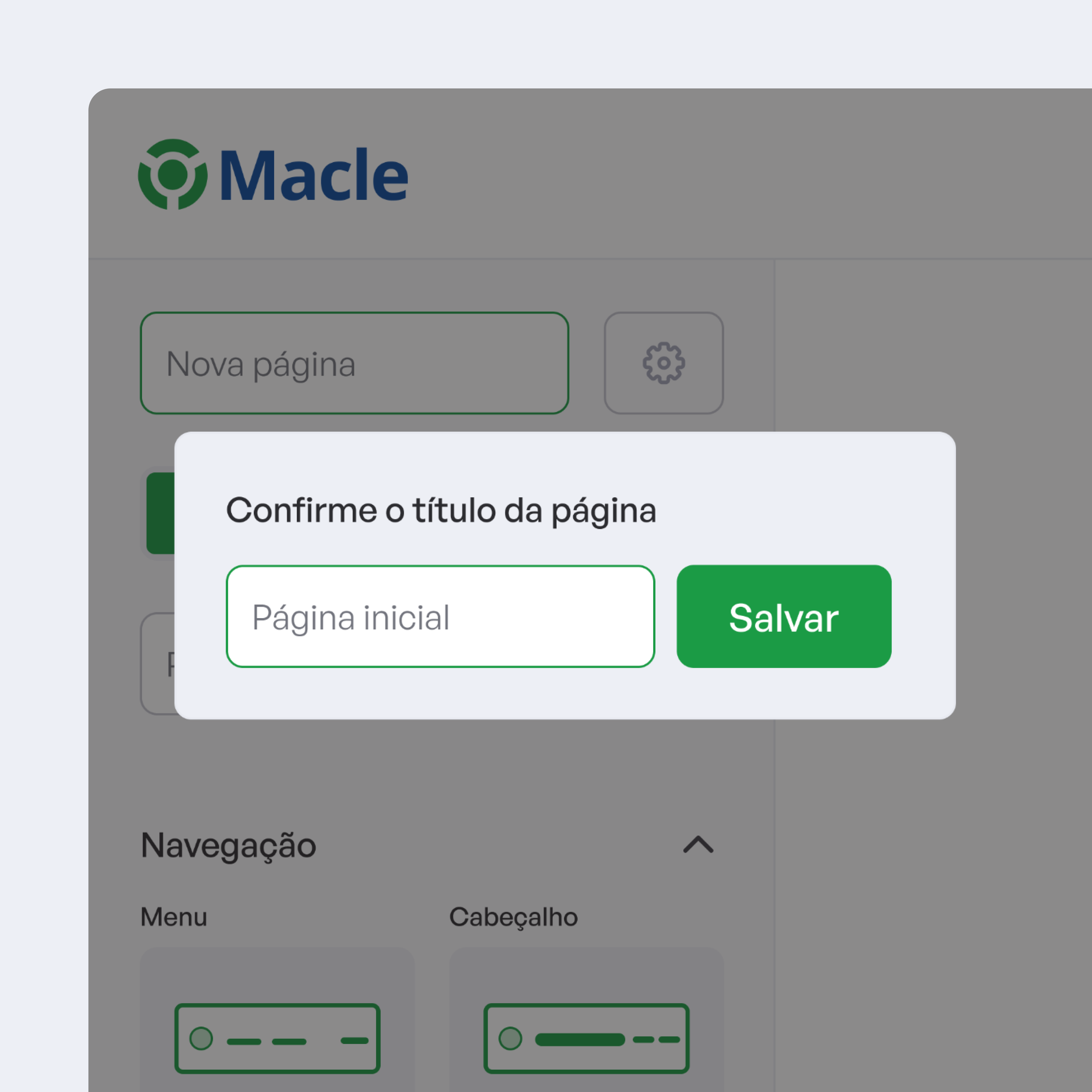 Imagem final um da galeria do Macle websitebuilder.